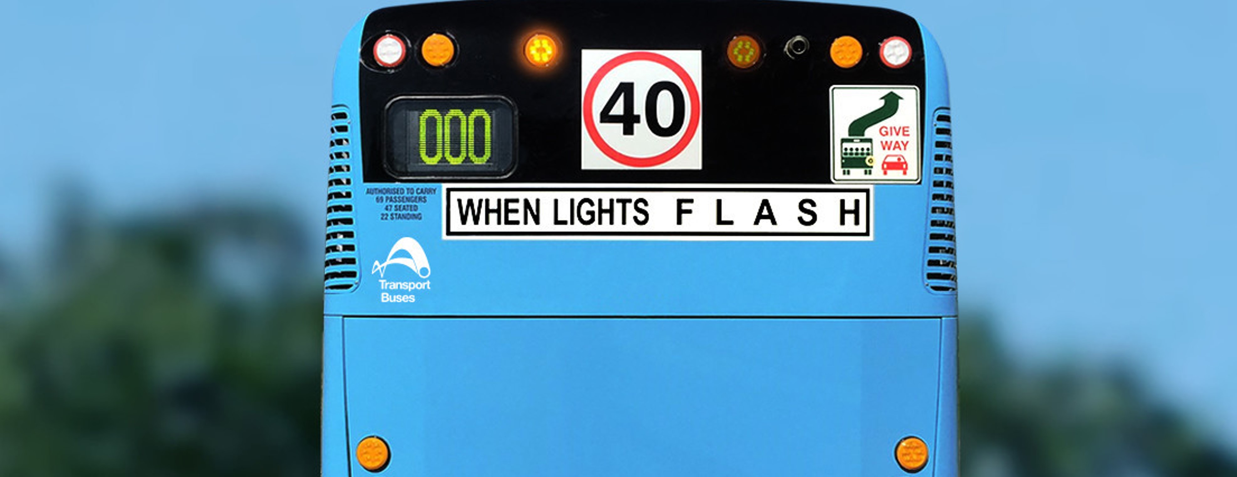 Bus flashing lights communications toolkit